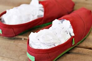 secar sapatos para prevenir infecções fúngicas